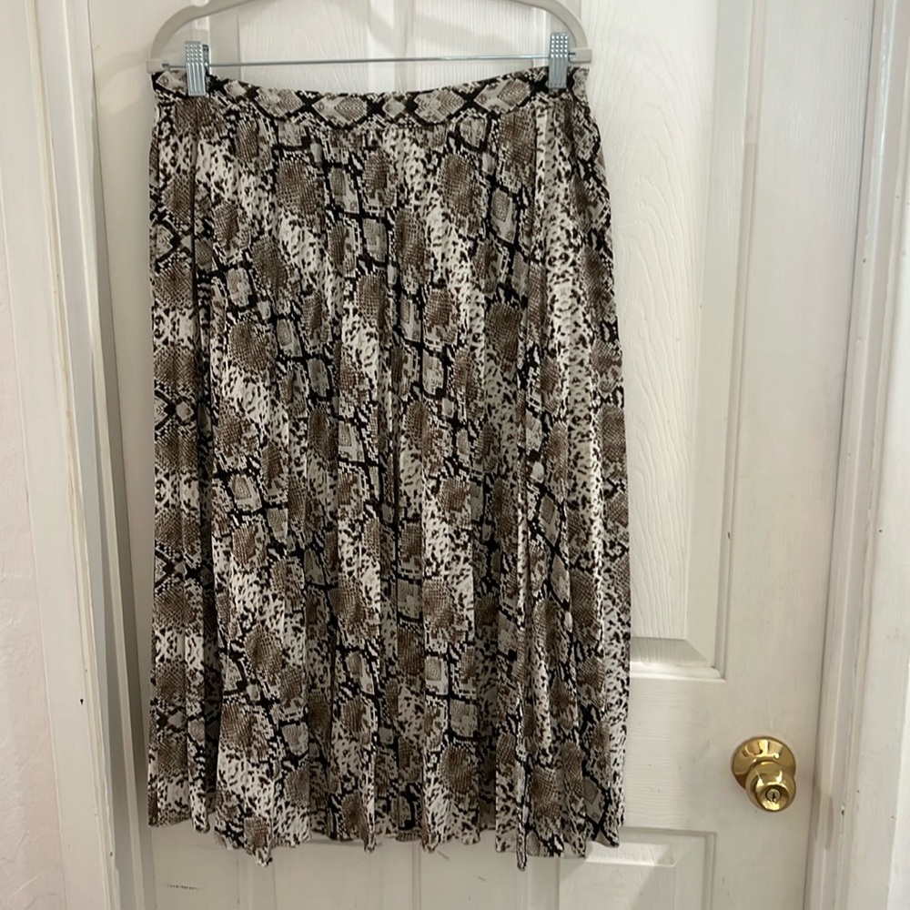 Banana Republic Reptile Print Skirt -14P